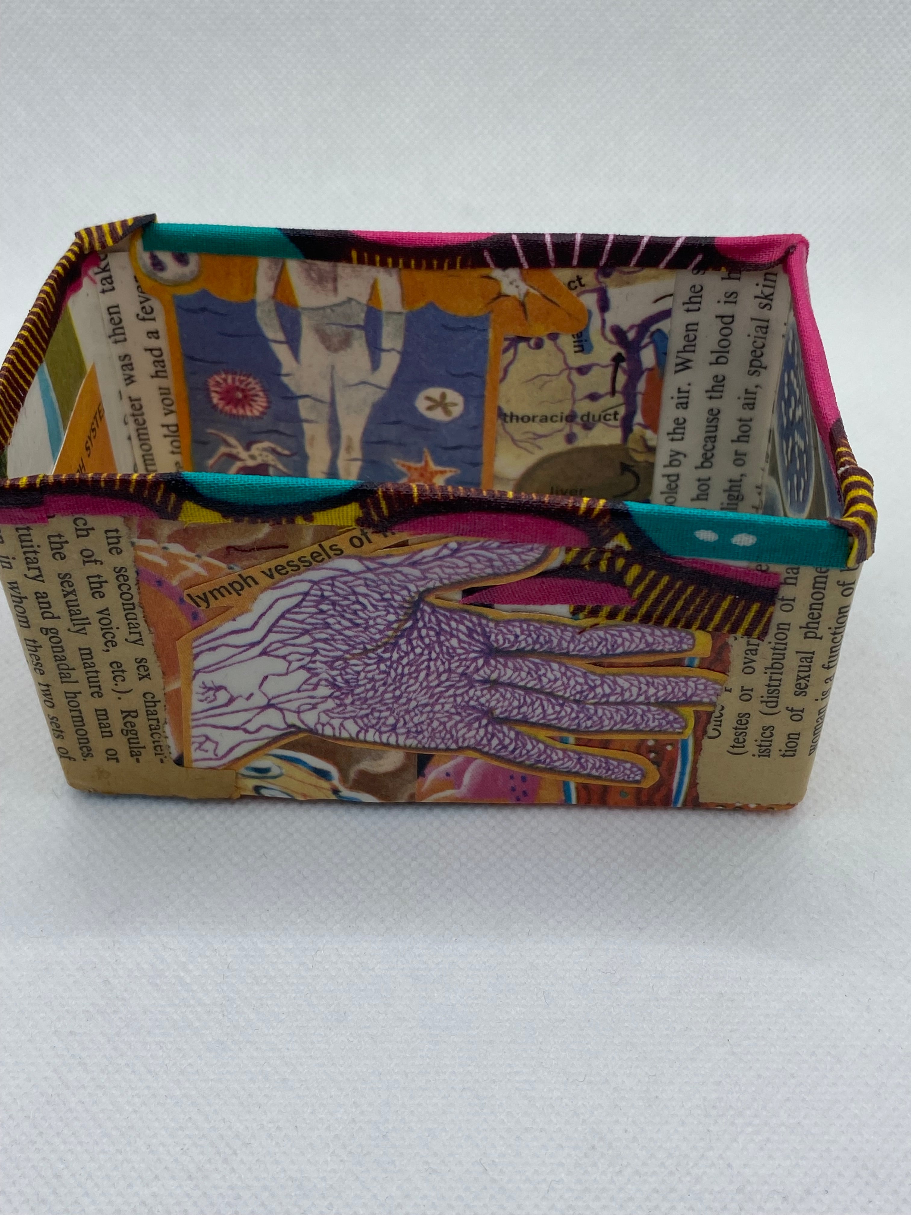 “Body Book” Handmade Decoupage Box