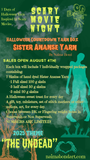 “Scary Movie Night; The Undead” Sister Ananse Halloween Countdown Yarn Box