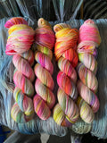 “All In” One of a Kind Hand Dyed Yarn