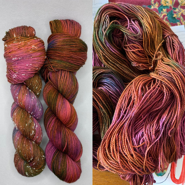 “Conjure” Hand Dyed Yarn