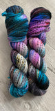 Leftover “4 Aces Tarot Collection” Zebra Hand Dyed Yarn