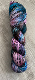 Leftover “4 Aces Tarot Collection” Zebra Hand Dyed Yarn