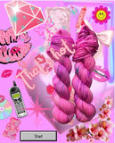 Y2K Yarn Collection: “That’s Hot” Wholesale Hand Dyed Yarn