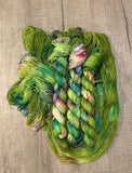 “The Glove” 50 g Fingering Hand Dyed Yarn