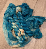 “Meeting a Monster” 50 Gram Fingering Hand Dyed Yarn