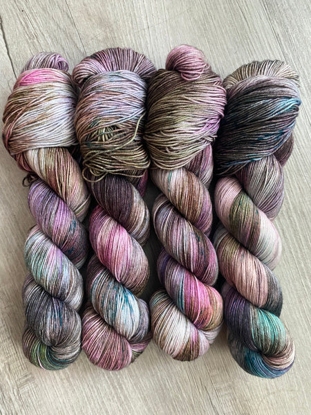 Dark Pearl Wholesale Hand Dyed Yarn