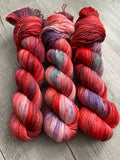 “Poinsettia” Wholesale Hand Dyed Yarn
