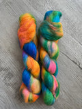 Mohair/Silk and Suri Alpaca Hand Dyed Yarn