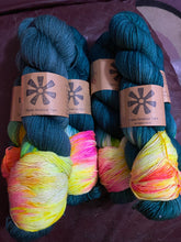 Load image into Gallery viewer, “Emerald at the Disco” Hand Dyed Yarn