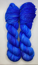 Load image into Gallery viewer, “Bluest Blue” Hand Dyed Yarn