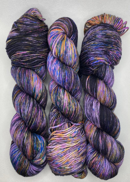 “Galaxy” Hand Dyed Yarn