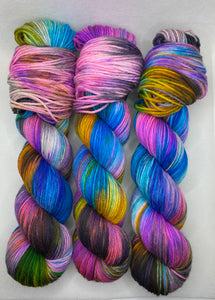 “Last Drop” One of a Kind Hand Dyed Yarn