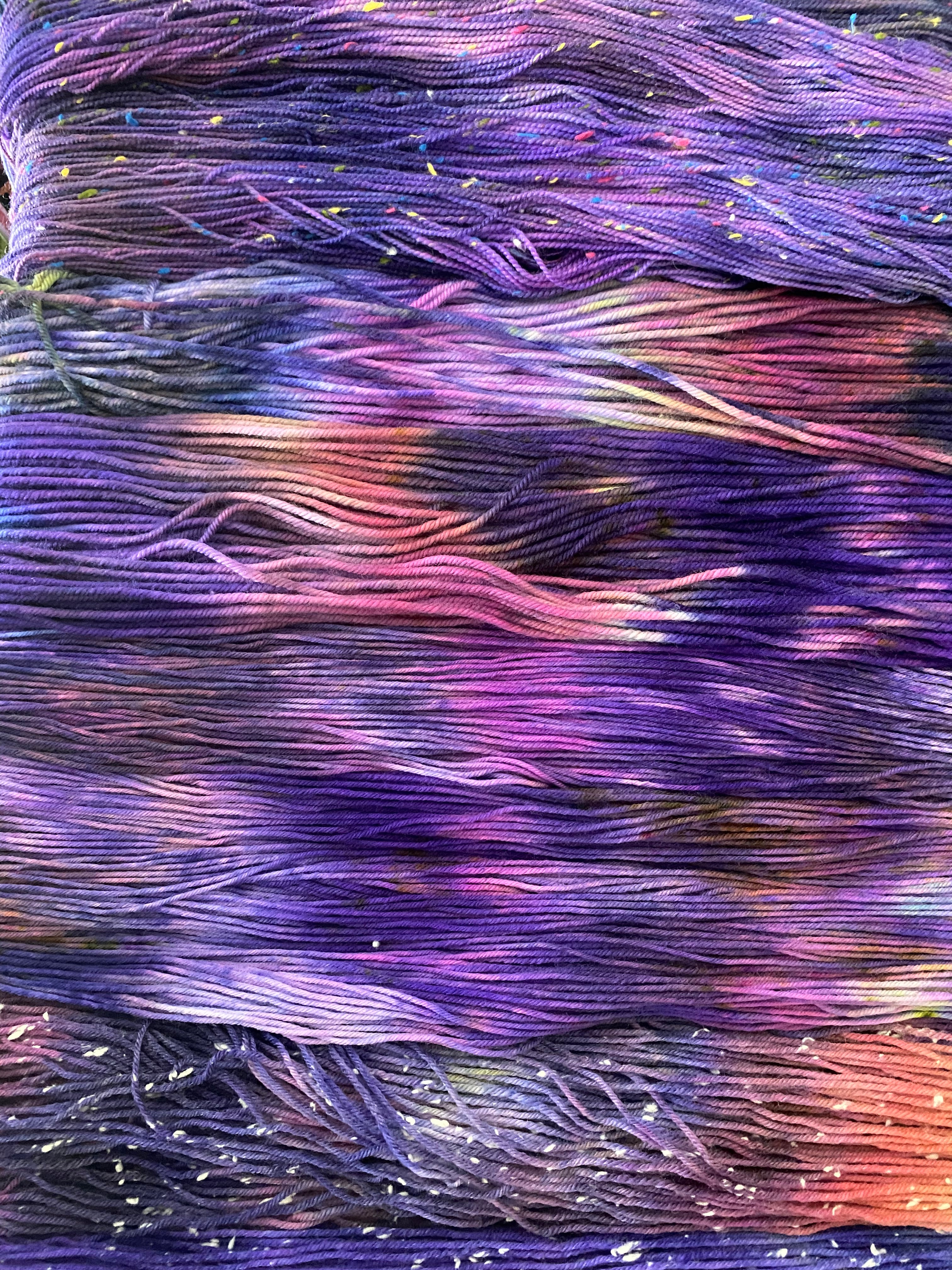 “Moonstruck” Hand Dyed Yarn