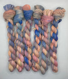 “Misty Magic” One of a Kind Hand Dyed Yarn