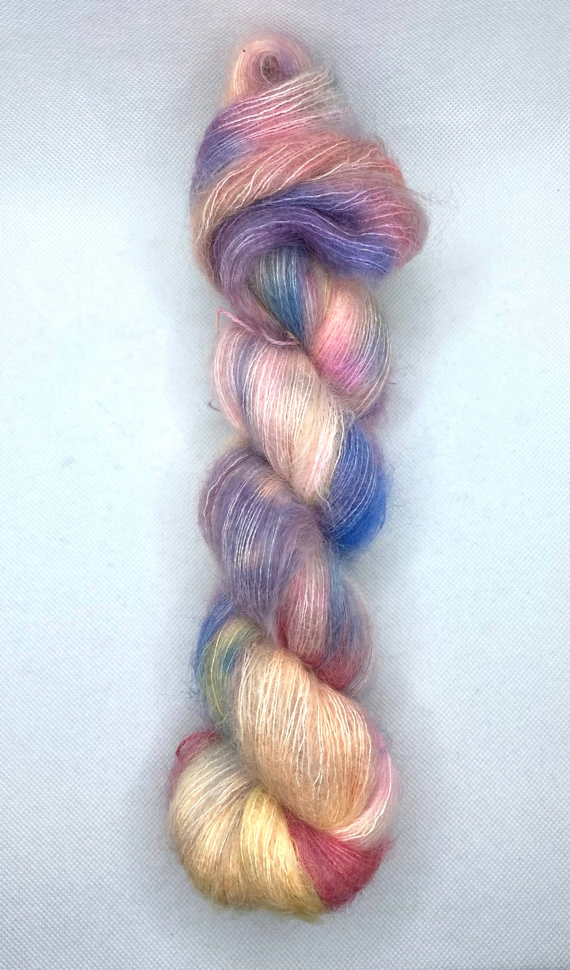 “Misty Magic” One of a Kind Hand Dyed Yarn