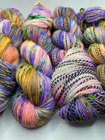 “Scare School Revisited” Hand Dyed Yarn