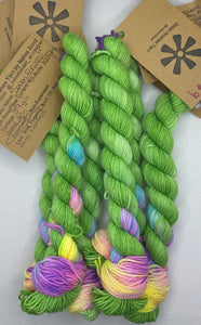“Spring Forward” Assigned Pooling Hand Dyed Yarn