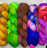 Random Fingering 100% Merino Skeins