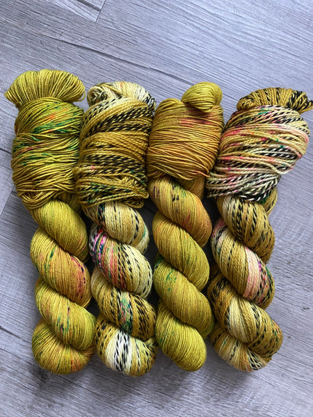 “Reanimated” Hand Dyed Yarn