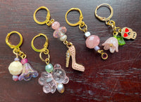 “Femme Pink” Handmade Stitch Markers