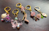 “Femme Pink” Handmade Stitch Markers