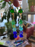 “Sparkling Spheres” Handmade Earrings