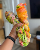 “Love Yourself…Or Else” Hand Dyed Yarn