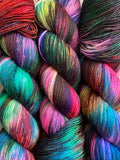 “Scorpio Rising” Hand Dyed Yarn