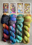 Ace of Pentacles “Four Aces” Tarot Yarn Collection