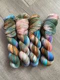 “Seaside” Hand Dyed Yarn