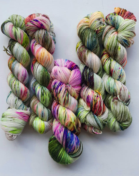 "Mother-of-Pearl" Wholesale Merino Wool Hand Dyed Yarn