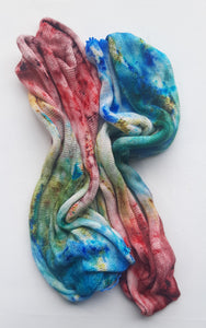 "Lake Superior Agate" Hand Dyed Merino Wool Sock Blank