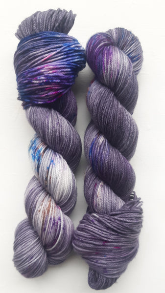 "Silver Suit" Wholesale Merino Wool Hand Dyed Yarn