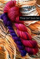 “Final Girl” and “Trick or Treat” Halloween Wholesale Sock Sets