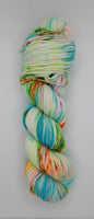 "Sun Dappled Coral" Wholesale Hand Dyed Yarn