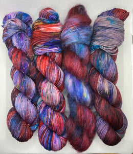 "Morpheus" LEFTOVER Sister Ananse Dream Collection Hand Dyed Yarn