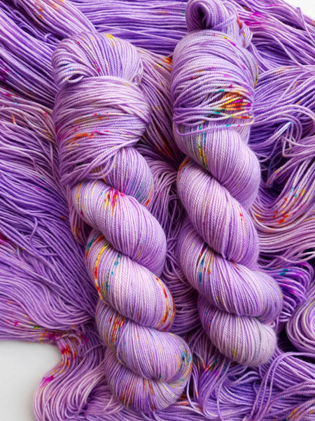 "Neighborhood Flowers" Wholesale Merino Wool Hand Dyed Yarn