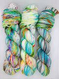 "Sun Dappled Coral" Wholesale Hand Dyed Yarn